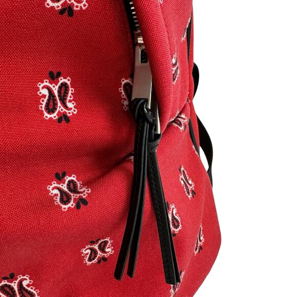 Saint Laurent Paisley City Backpack - Picture 7 of 8